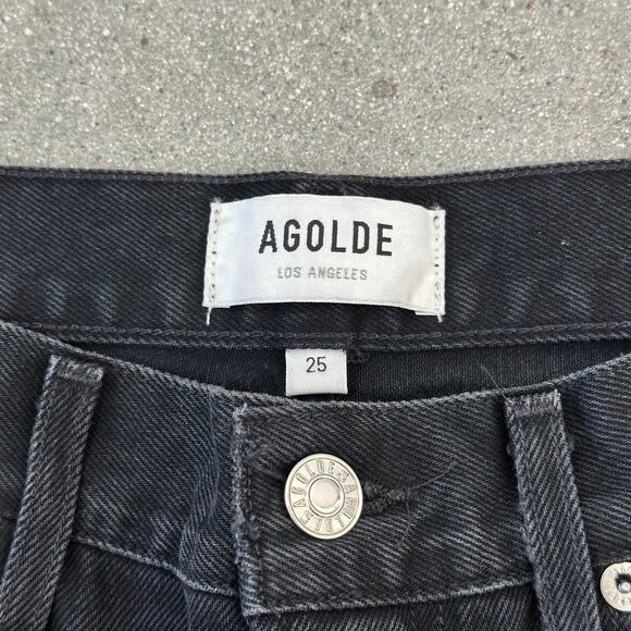AGOLDE Cherie High Rise Straight Jeans in Distortion - Picture 7 of 11